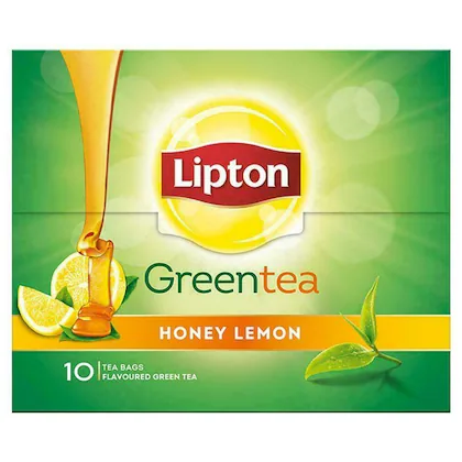 Lipton Honey Lemon Green Tea, 10 Bags