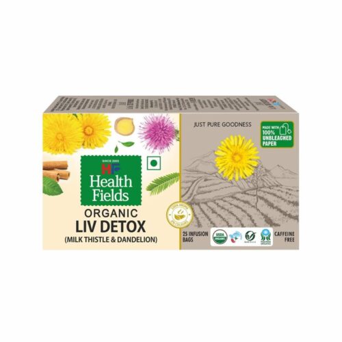 HealthFields Organic Liv Detox, 25 Tea Bags