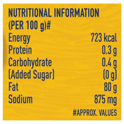 Mother Dairy Table Butter 100 g (Carton)