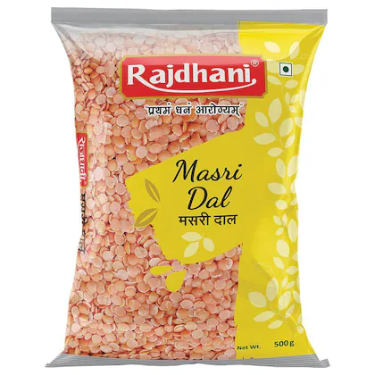 Rajdhani Masoor Dal, 500 g