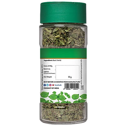 Keya Basil, 12 g Bottle