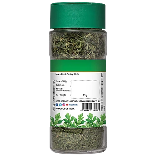 Keya Parsley, 15 g Bottle