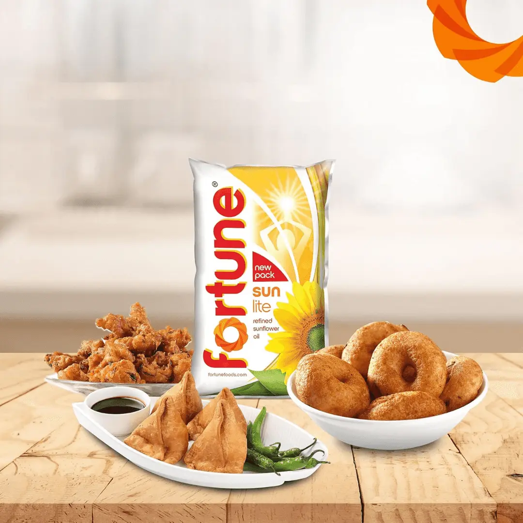 Fortune Sunlite Refined Sunflower Oil, 1 L