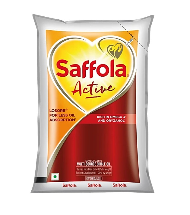 Saffola Active Edible Oil, 1 L