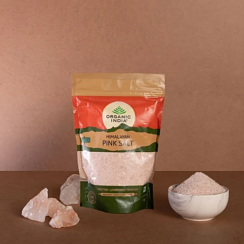 Organic India Himalayan Pink Rock Salt, 1 kg
