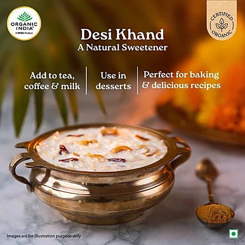 Organic India Desi Khandsari Sugar - 500g