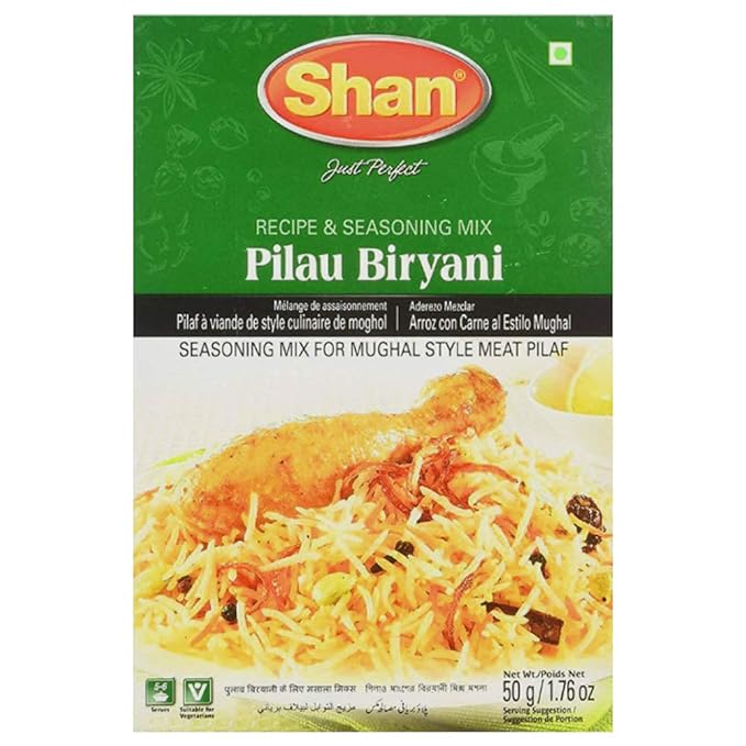 Shan Pilau Biryani Masala, 50 g
