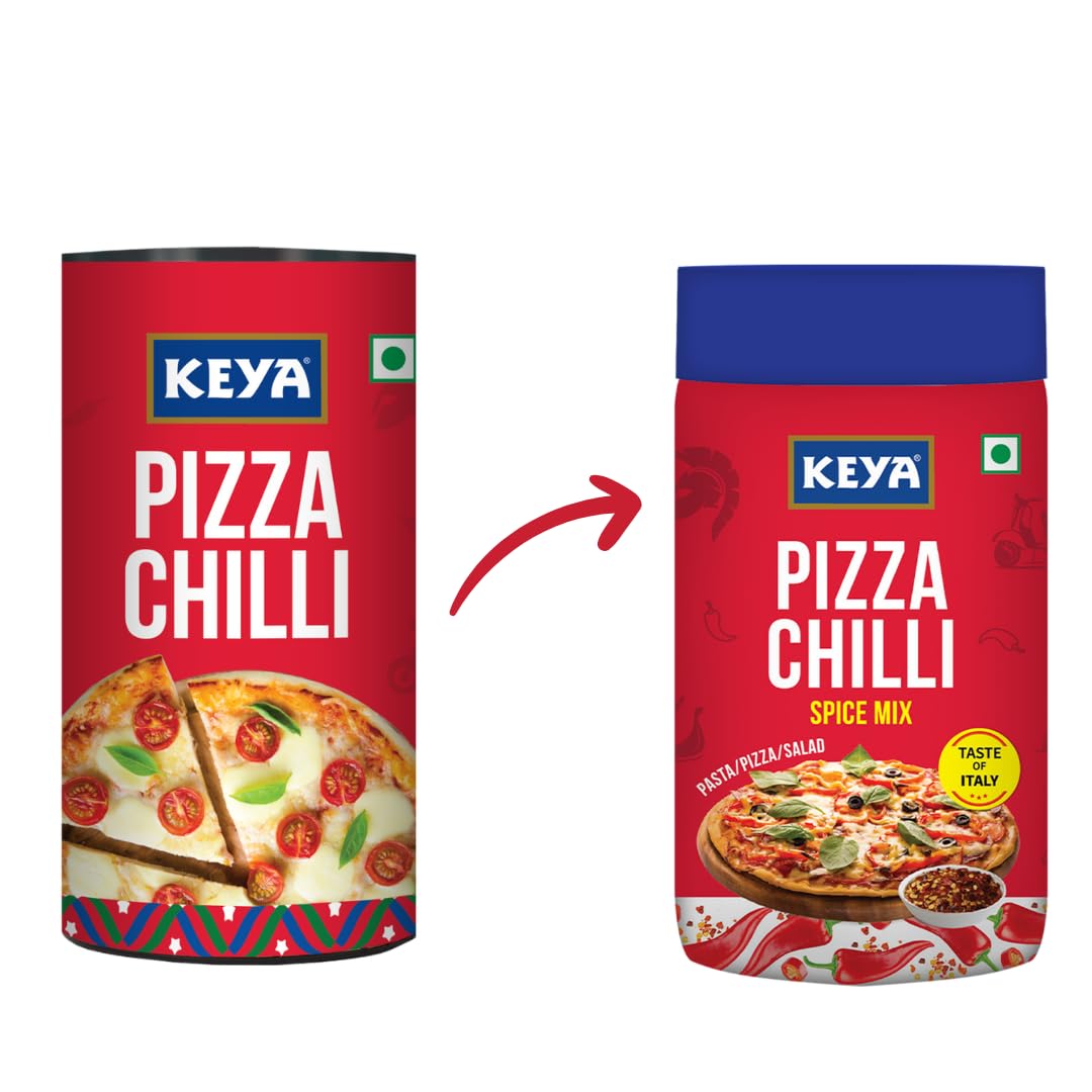Keya Pizza Chilli Flakes, 60 g