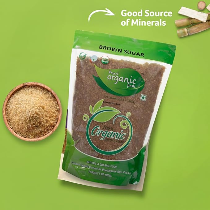 Pearl Organic Fresh Brown Sugar, 500 g - Image 4