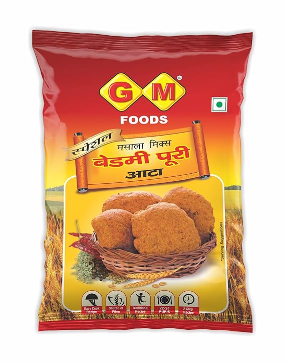 GM Foods Bedmi Puri Atta Mix, 500 g