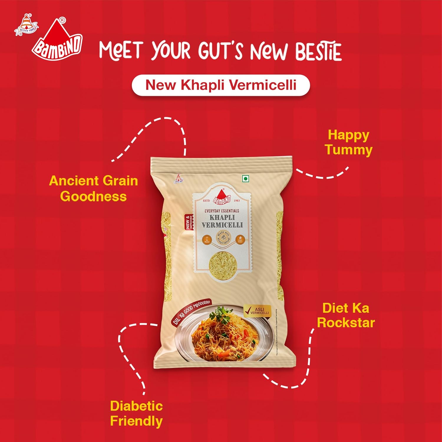 Bambino Khapli Vermicelli 400g
