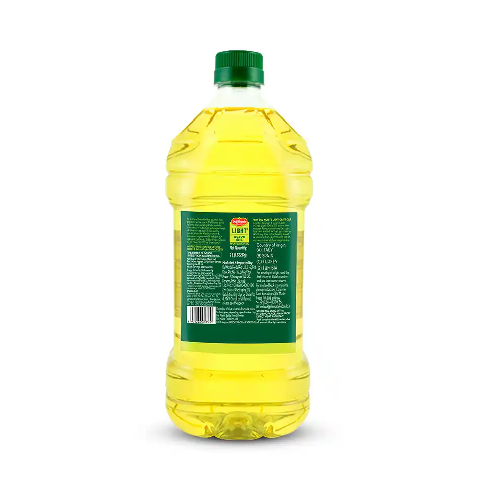 Del Monte Extra Light Olive Oil, 2 L