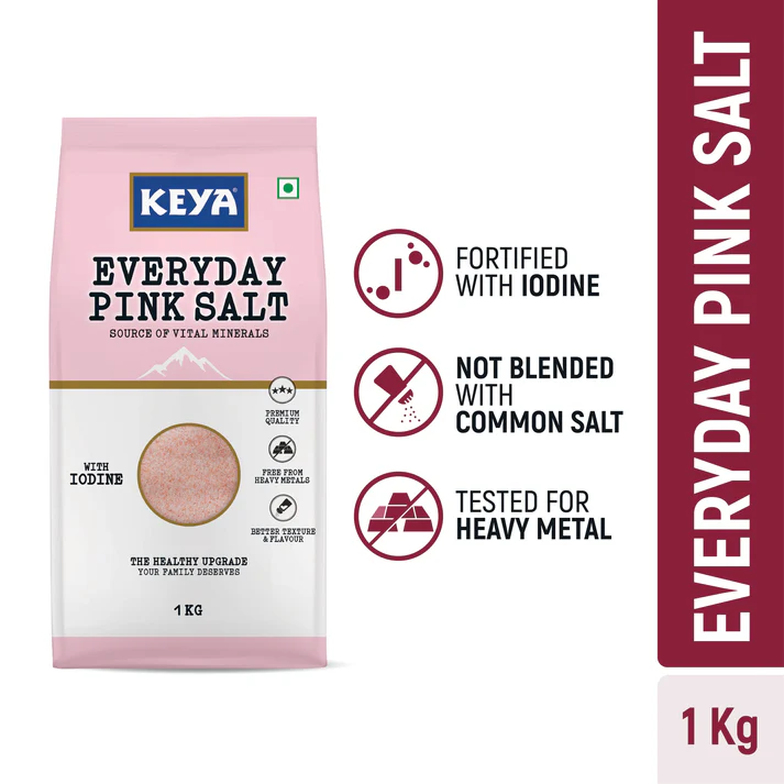 Keya Everyday Pink Salt, 1 kg