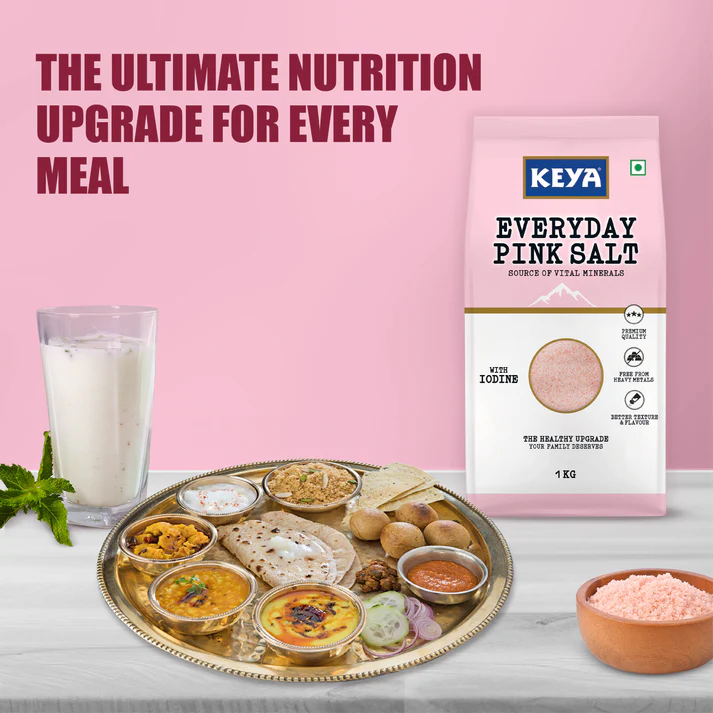 Keya Everyday Pink Salt, 1 kg