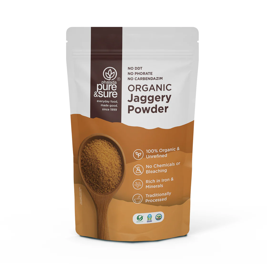 Pure & Sure Organic Jaggery Powder 500 g