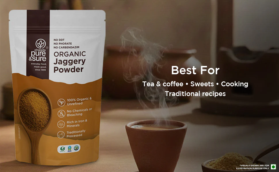 Pure & Sure Organic Jaggery Powder 500 g