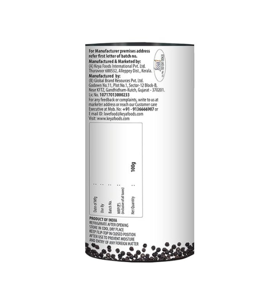 Keya Black Pepper Powder, 100g