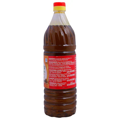 Dhara Kachi Ghani Mustard Oil 1 L (Bottle)