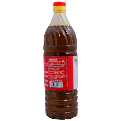 Dhara Kachi Ghani Mustard Oil 1 L (Bottle)