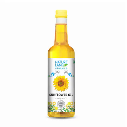 Natureland organics Sunflower Oil, 1 L