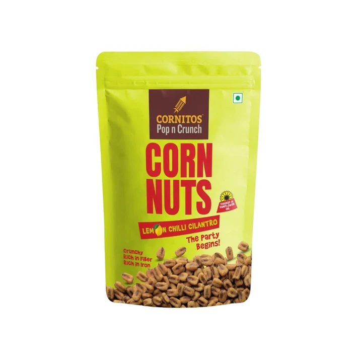 Cornitos Corn Nuts Lemon Chili Cilantro, 140 g