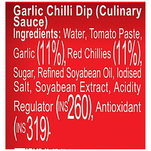Dr.Oetker FunFoods Garlic Chilli Dip, 250 g