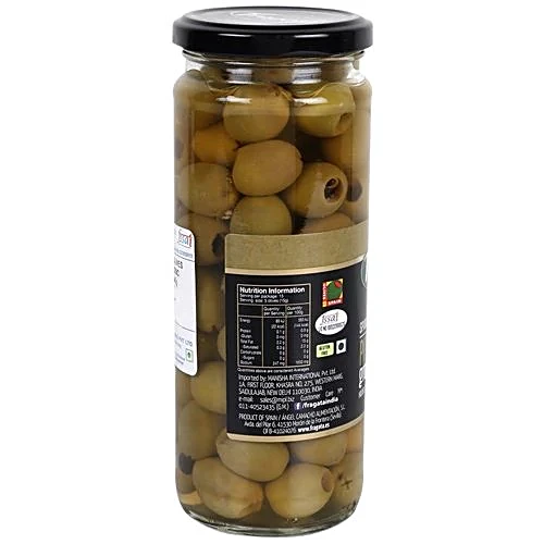 Fragata Spanish Olives Pitted Green, 440 g
