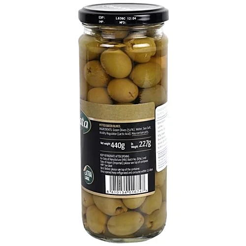 Fragata Spanish Olives Pitted Green, 440 g