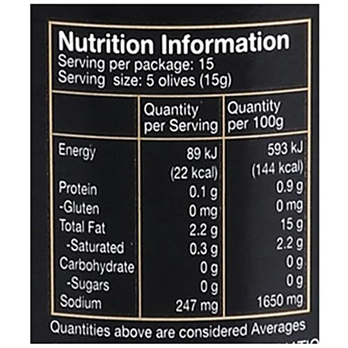 Fragata Spanish Olives Pitted Green, 440 g