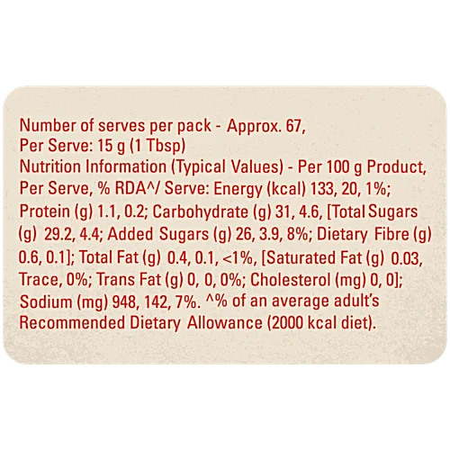 Kissan Fresh Tomato Ketchup, 1 kg