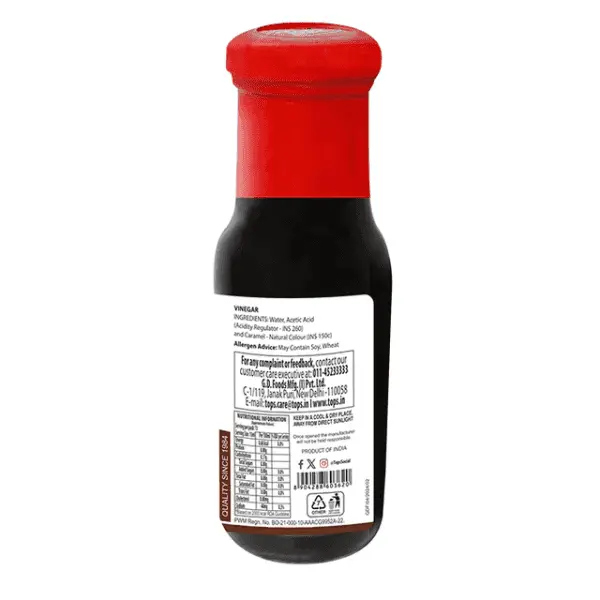 Tops Brown Vinegar, 200 ml