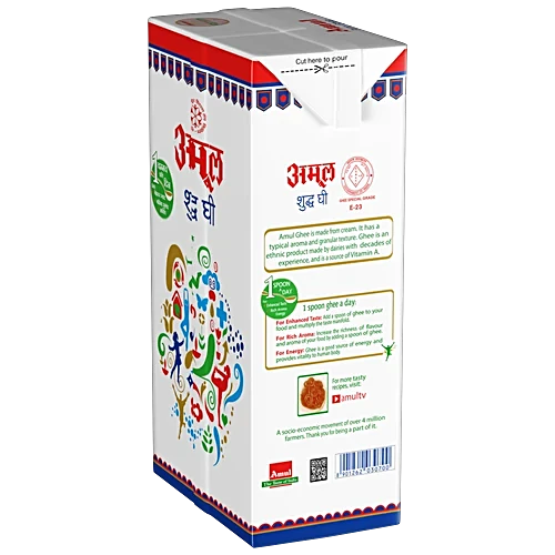 Amul Pure Ghee Carton, 500 ml