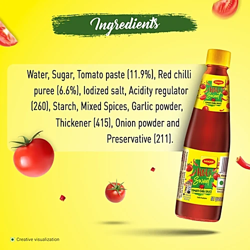 Maggi Hot & Sweet Tomato Chilli Sauce, 500 g