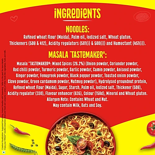 Maggi 2-Minute Instant Masala Noodles, 70 g