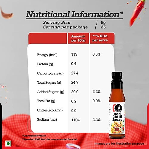 Ching's Secret Red Chilli Sauce, 200 g