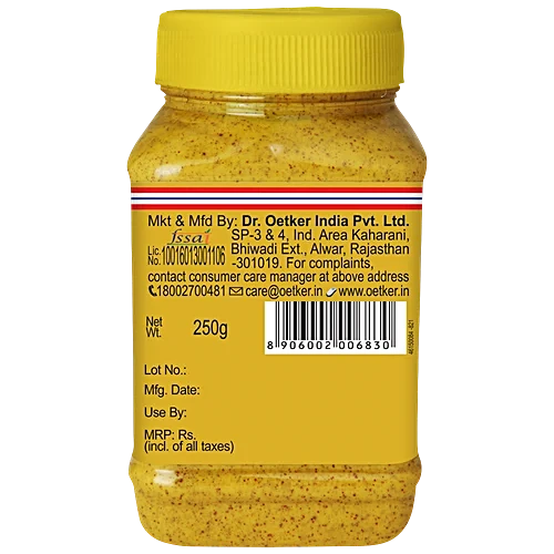 Dr.Oetker Funfoods English Mustard, 250 g