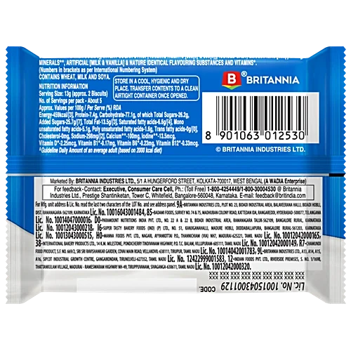 Britannia Milk Bikis Biscuits, 66 g