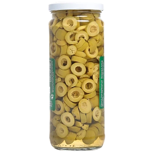 Borges Green Olives Sliced, 450 g
