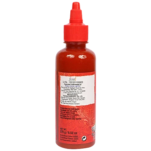 Real Thai Sriracha Hot Chilli Garlic Sauce, 250 ml