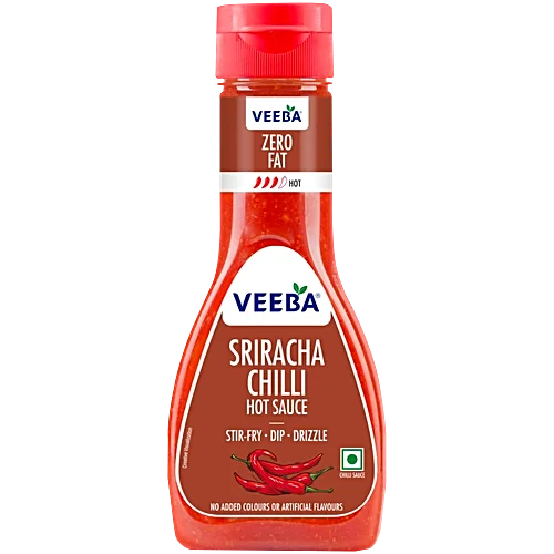 Veeba Sriracha Chilli Hot Sauce, 320 g