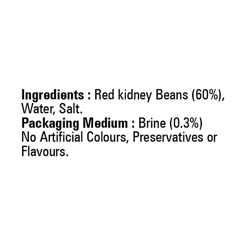 Abbies Red Kidney Beans in Brine, 400 g