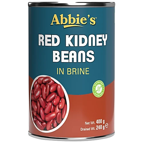 Abbies Red Kidney Beans in Brine, 400 g