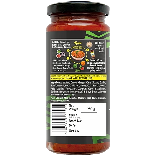 Mother's Recipe Desi Szechwan Chutney, 250 g