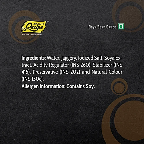 Mother's Recipe Soya Bean Sauce, 240 g Bottle