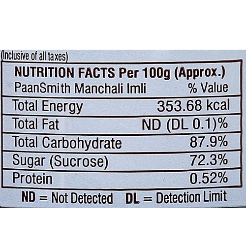 PaanSmith Manchali Imli, 140 g