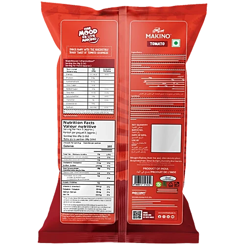 Makino Corn Munch Tomato Namkeen, 150 g - Image 2