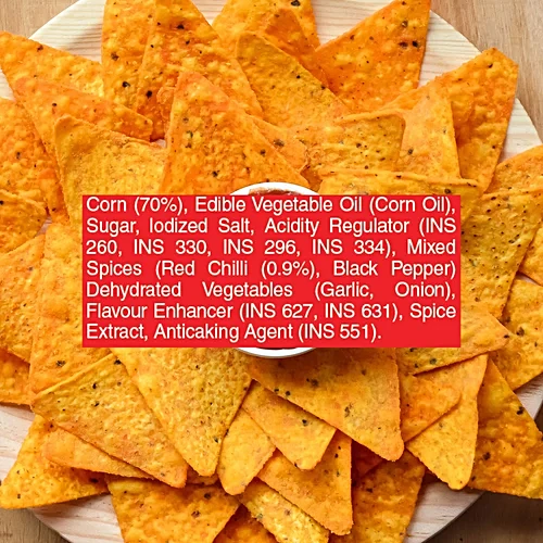 Cornitos Korean Chilli Nacho Crisps, 55 g