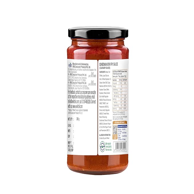 Wok Tok by Veeba Schezwan Stir-Fry Sauce, 250 g