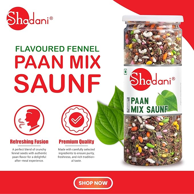 Shadani Paan Mix Saunf, 200 g