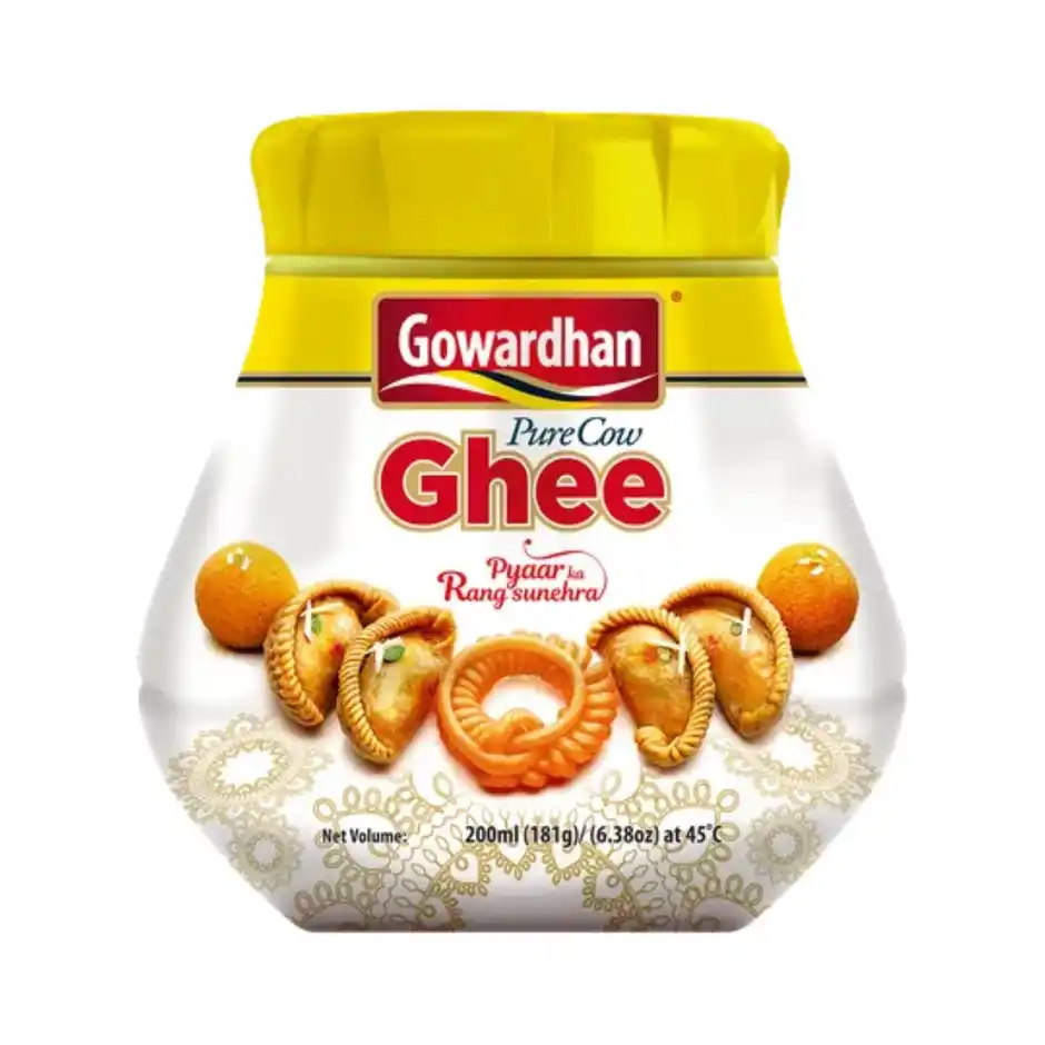 Gowardhan Pure Cow Ghee 200 ml (Jar)